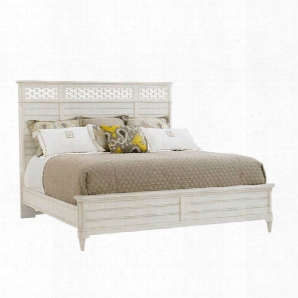 Stanley Furniture Cypress Grove California King Panel Bed In Parchment