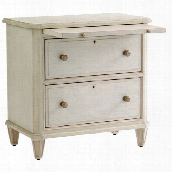 Stanley Furniture Preserve Laurel Nightstand In Orchid