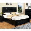 Furniture of America Jayleen California King Platform Bed in Black