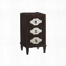 Lexington Kensington Place Lucerne 3 Drawer Nightstand in Oxford Brown