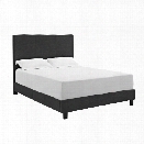 Picket House Furnishings Jana Queen Bed Thomas PU in Black