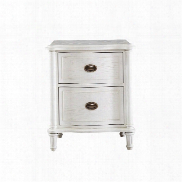 Universal Furniture Curated Amity 2 Drawer Nightstand In Cotton