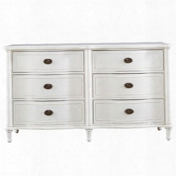 Universal Furniture Curated Amity 6 Drawer Dresser In Cotton