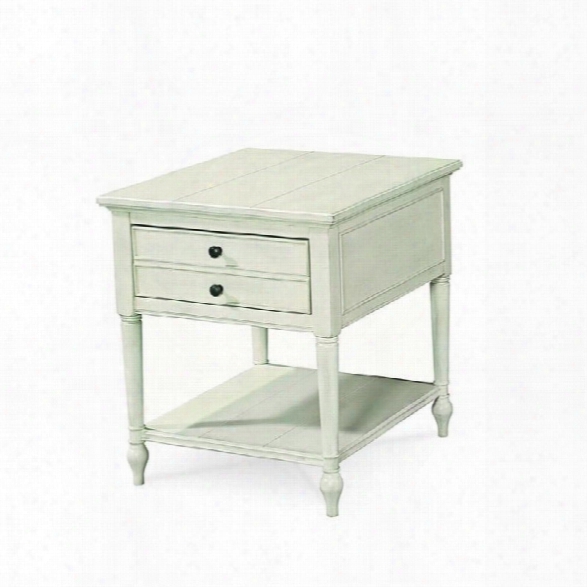 Universal Furniture Summer Hill End Table In Cotton