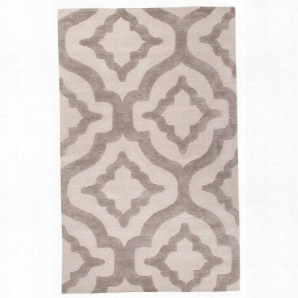 Jaipur Rugs City 9'6 X 13'6 Hand Tufted Wool Rug In Ivory And White