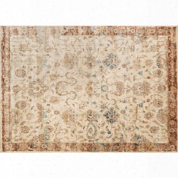 Loloi Anastasia 13' X 18' Rug In Ant Ivory And Rust