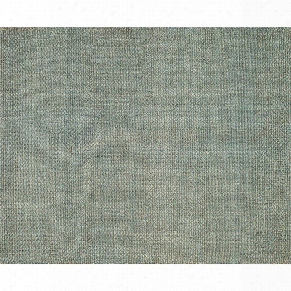 Loloi Eco 7'9 X 9'9 Hand Woven Jute Rug In Blue