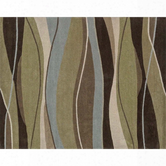 Loloi Grant 7'9 X 9'9 Hand Tufted Rug In Olive And Brown