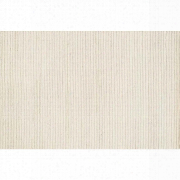 Loloi Hadley Hemingway 9'3 X 13' Hand Loomed Wool Rug In Ivory