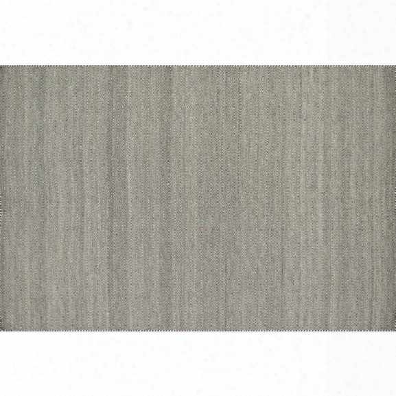 Loloi Harper 9'3 X 13' Flat Weave Wool Rug In Smoke