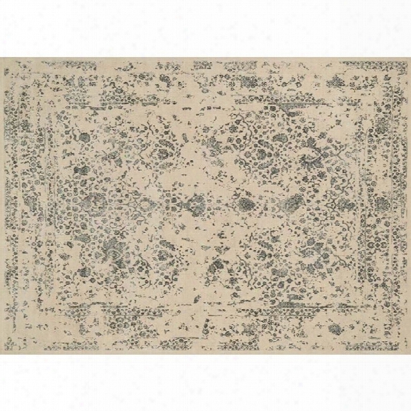 Loloi Journey 12' X 15' Power Loomed Wool Rug In Ant Ivory And Slate