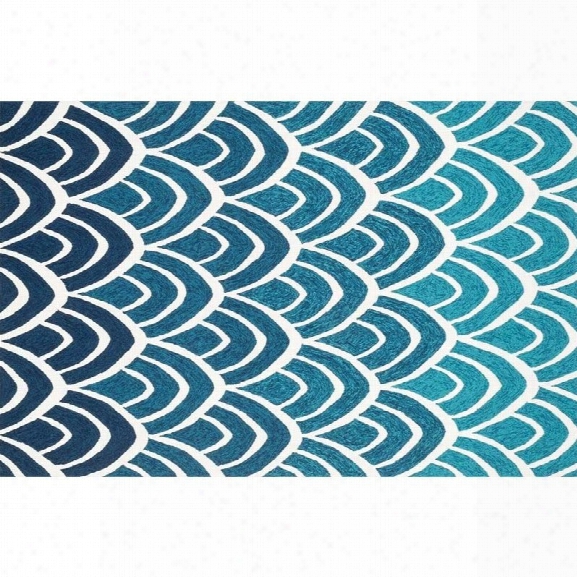 Loloi Venice Beach 9'3 X 13' Hand Hooked Rug In Blue