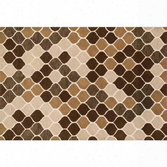 Loloi Weston 7'9 X 9'9 Hand Tufted Wool Rug In Neutral And Brown