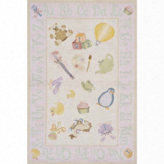 Momeni Lil Mo Classic 8' X 10' Rug In Soft Pink