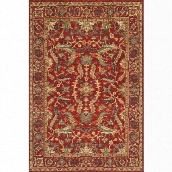 Momeni Palace 7'9 X 9'9 Rug In Red