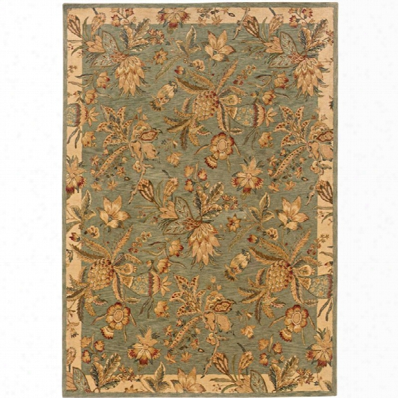 Oriental Weavers Huntley 3'6 X 5'6 Hand Tufted Rug In Blue