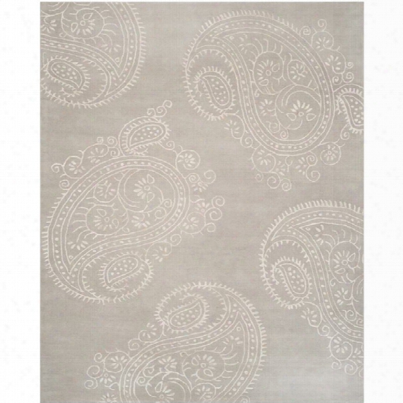 Safavieh Bella 8' X 10' Hand Tufted Rug In Silver And Beige