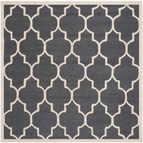 Safavieh Cambridge Dark Grey Transitional Rug - Square 10'