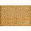 Loloi Brighton 7'10 x 11' Hand Hooked Wool Rug in Gold