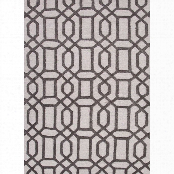 Jaipur Rugs City 9' X 12' Hand Tufted Wool Rug In Ivory And Gray