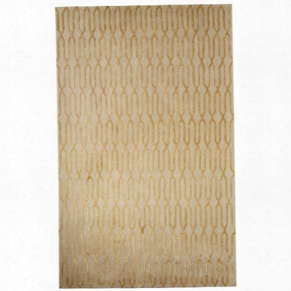 Jaipur Rugs Hollis 8' X 10' Hand Tufted Wool Rug In Tan And Yellow