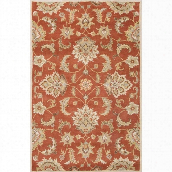 Jaipur Rugs Mythos 12' X 18' Hand Tufted Wool Rug In Red And Gray