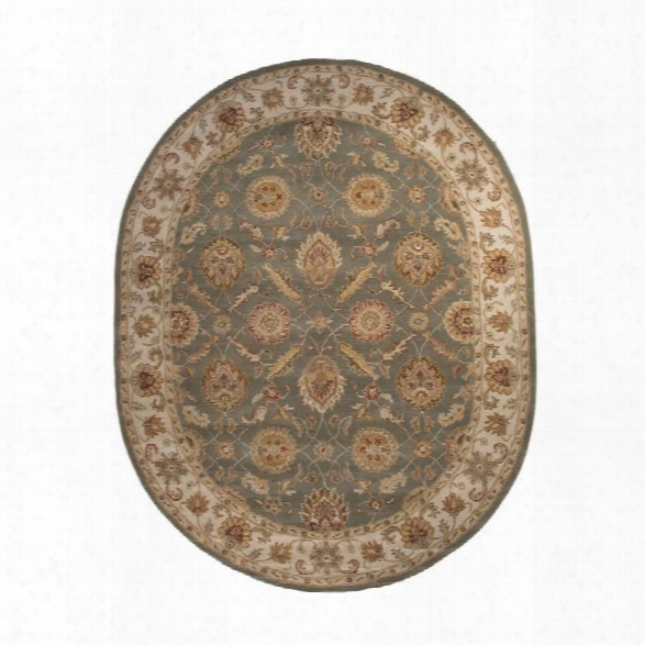 Jaipur Rugs Mythos 8' X 10' Oval Hand Tufted Wool Rug In Green