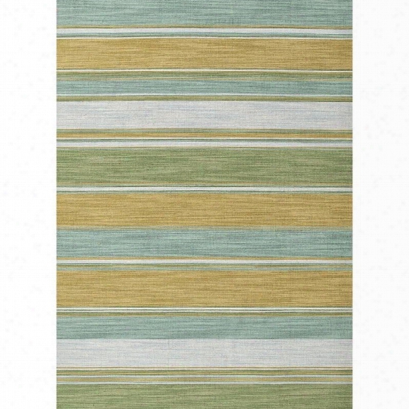 Jaipur Rugs Pura Vida 9' X 12' Flat Weave Wool Rug In Blue And Green