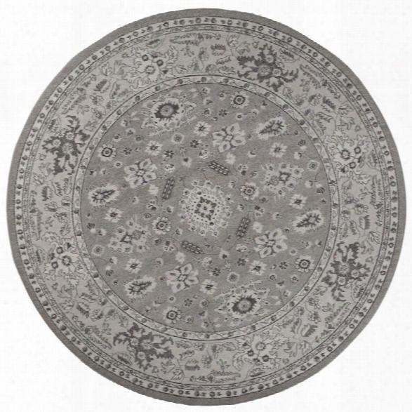 Kas Pesha 7'10 Round Rug In Taupe