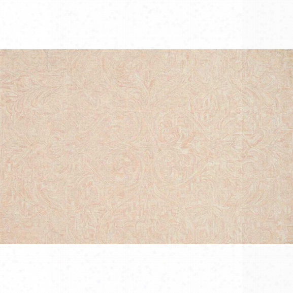 Loloi Lyle 9'3 X 13' Hand Hooked Wool Rug In Blush