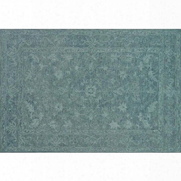 Loloi Lyle 9'3 X 13' Hand Hooked Wool Rug In Teal