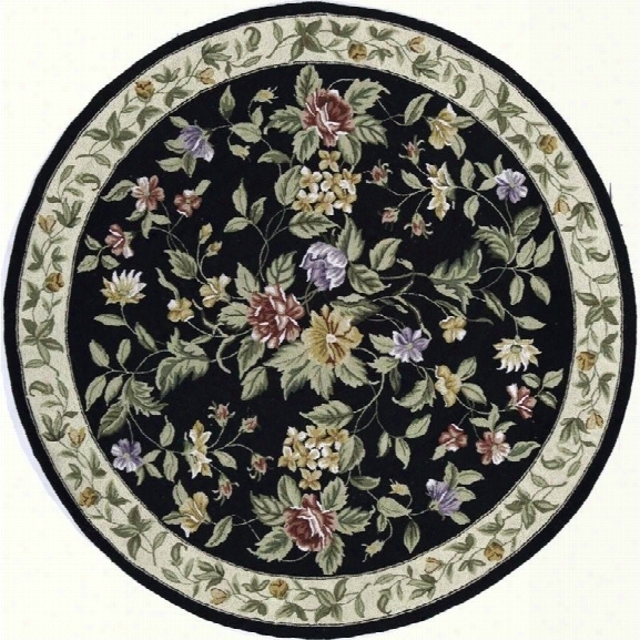 Momeni Spencer 7' X 7' Round Rug In Black