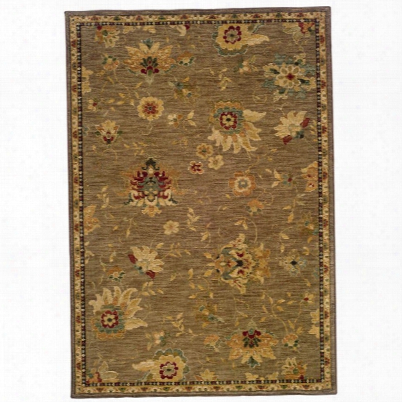 Oriental Weavers Infinity 9'10 X 12'9 Machine Woven Rug In Tan