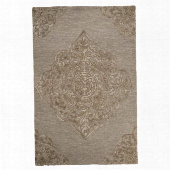 Ashley Zavier 8' X 10' Rug In Taupe