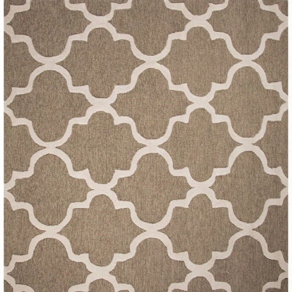 Jaipur Rugs City 8' X 8' Square Hand Tufted Wool Rug In Brown