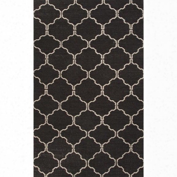 Jaipur Rugs Maroc 8' X 10' Flat Weave Wool Rug In Black And White
