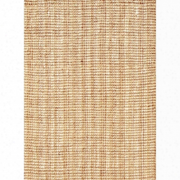 Jaipur Rugs Naturals Lucia 10' X 14' Jute Rug In Ivory And Taupe