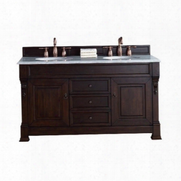 James Martin Brookfield 60 Double Bathroom Vanity In Mahogany-no Top