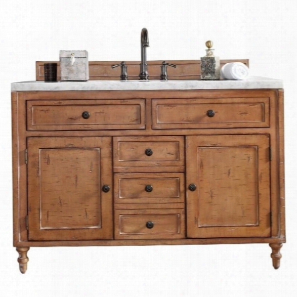 James Martin Copper Cove 48 Single Bathroom Vanity In Copper-no Top