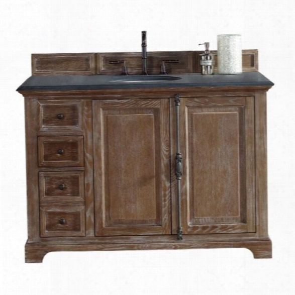 James Martin Providence 48 Single Bathroom Vanity In Driftwood-2cm Beige Rust