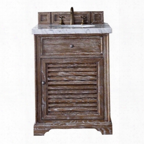 James Martin Savannah 26 Single Bathroom Vanity In Driftwood-no Top