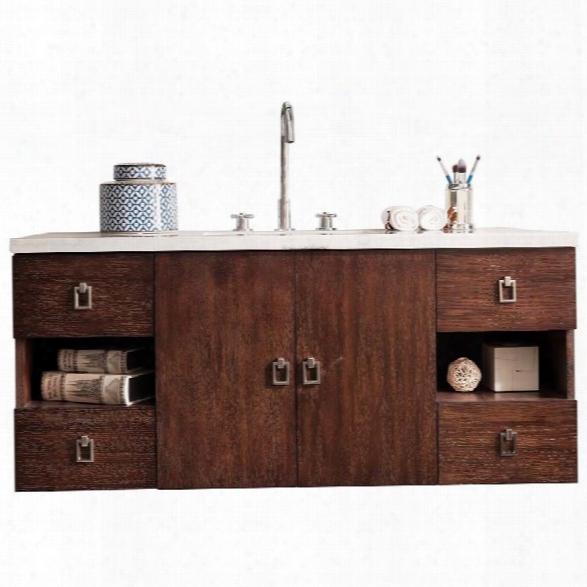James Martin Sonoma 48 Single Bathroom Vanity In Coffee Oak