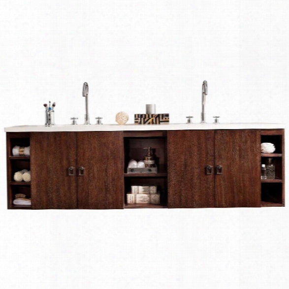 James Martin Sonoma 72 Double Bathroom Vanity In Coffee Oak