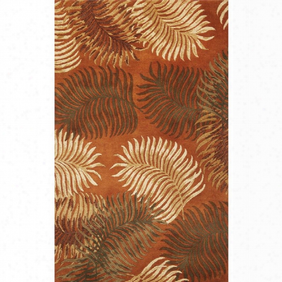 Kas Havana 8' X 10'6 Hand-tufted Wool Rug In Rust