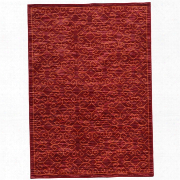 Oriental Weavers Harper 7'10 X 10'10 Machine Woven Rug In Red