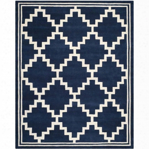 Safavieh Chatham Navy Contemporary Rug - 8' X 10'