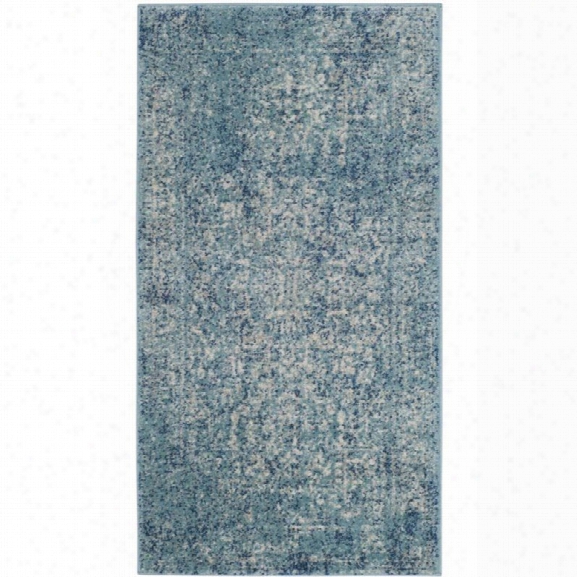 Safavieh Evoke 11' X 15' Rug In Blue And Ivory