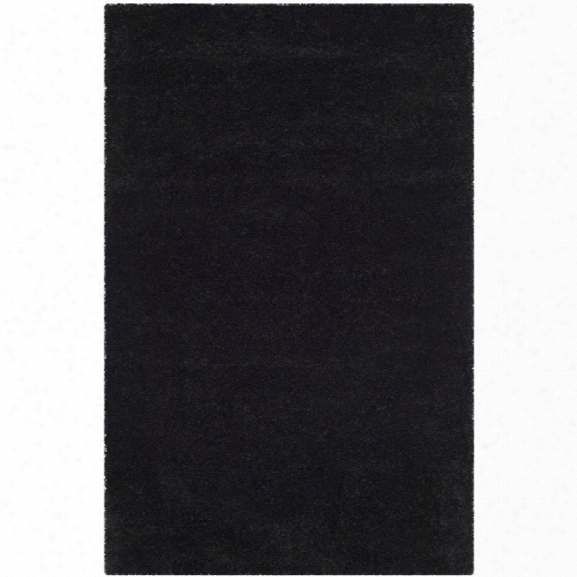 Safavieh Milan Shag 8' 6 X 12' Rug In Black