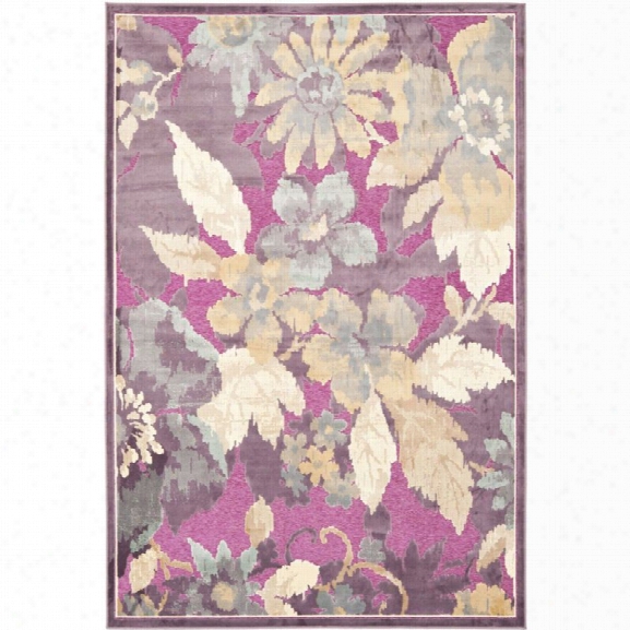 Safavieh Paradise 8' X 11'2 Power Loomed Rug In Purple And Fuchisa