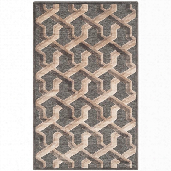 Safavieh Paradise 8' X 11'2 Power Loomed Rug In Soft Anthracite